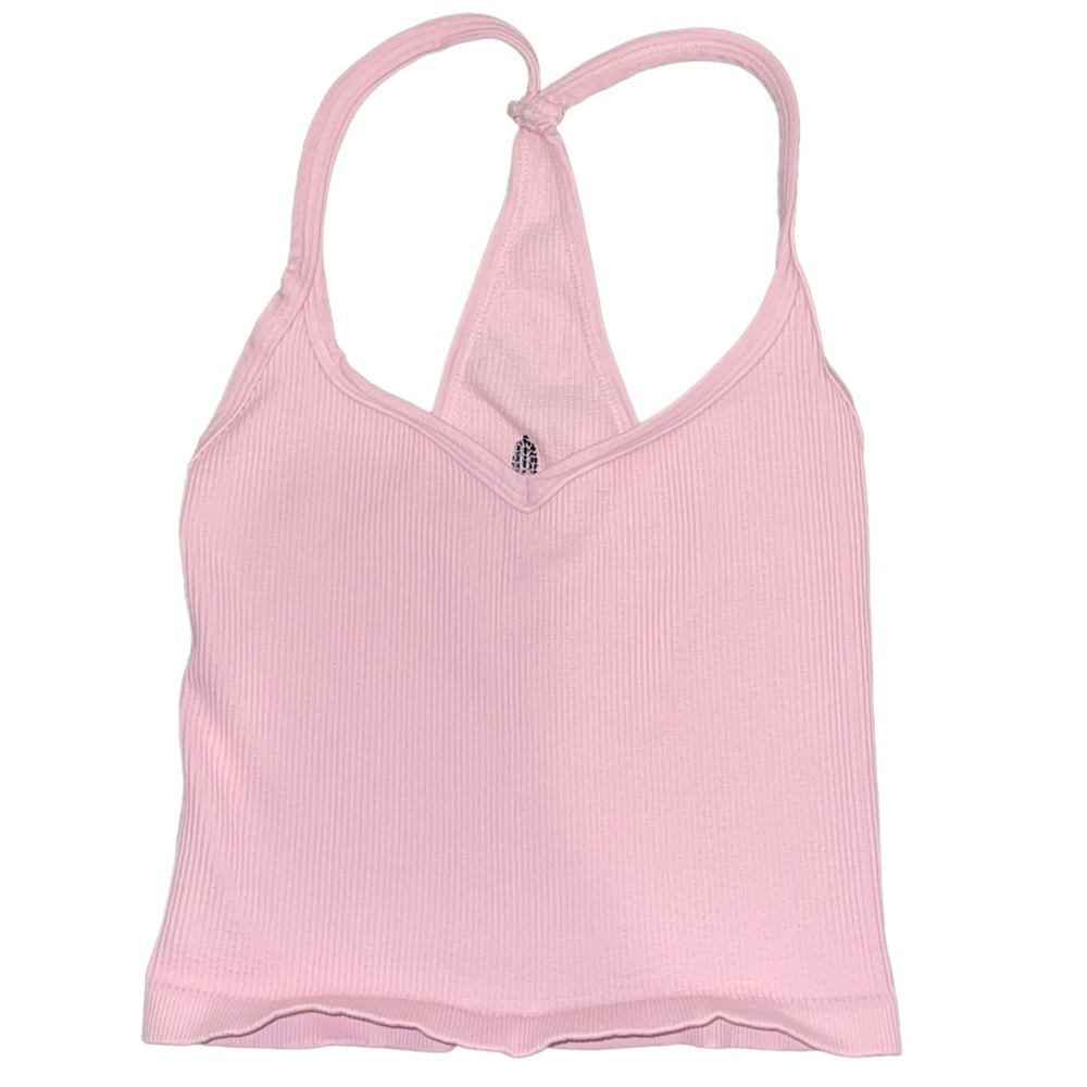 Free People Movement Happiness Runs Sweetheart Crop Tank Size XS/S - Picture 4 of 8